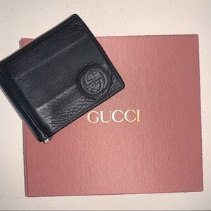 Gucci black money clip